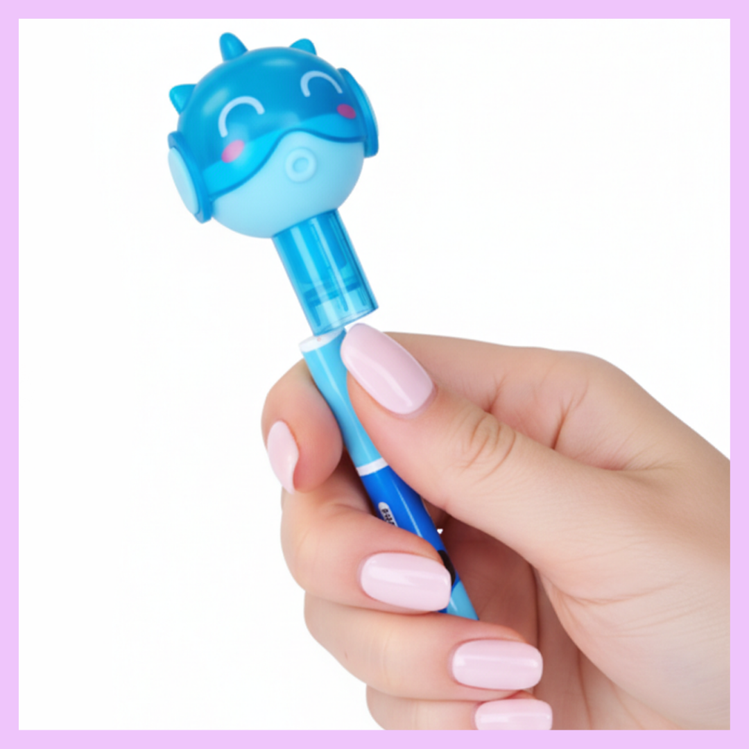 Eraser Pencil with Sharpener