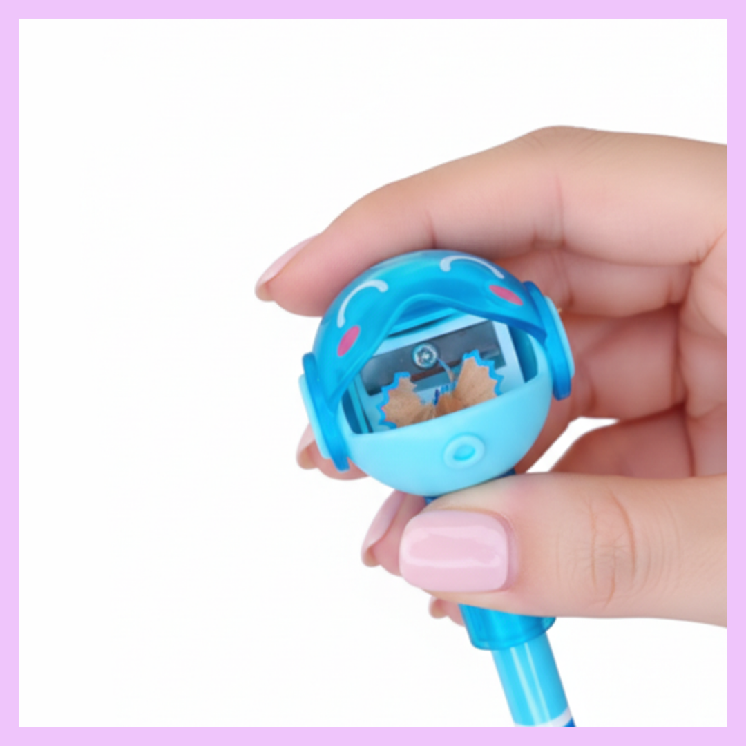 Eraser Pencil with Sharpener