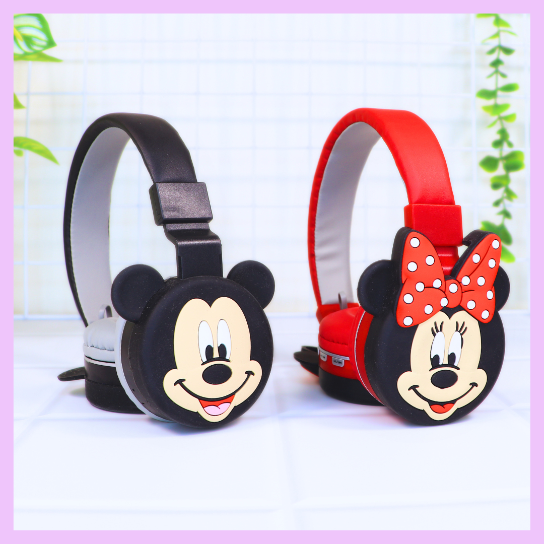 Mickey Minnie wireless headphones for kids