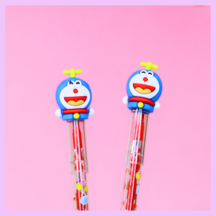 Red Doremon push pencil