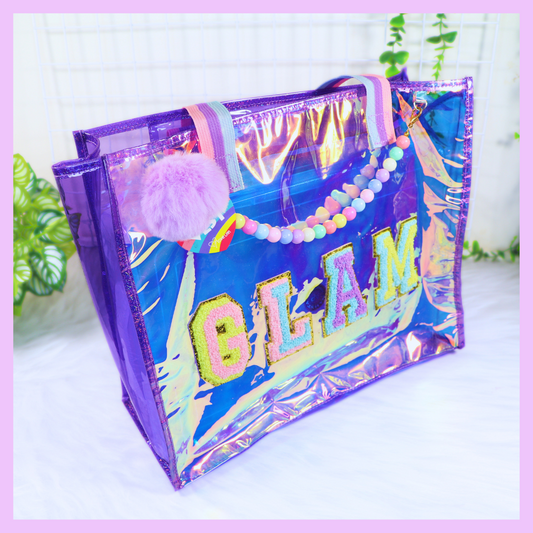 Holographic Bag Big Size