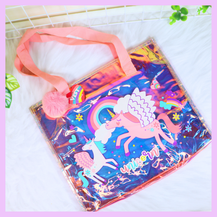 Unicorn holographic bag