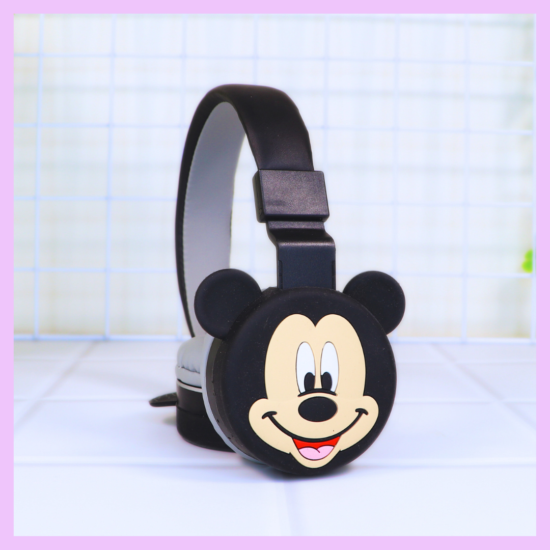 Mickey character wireless headphones