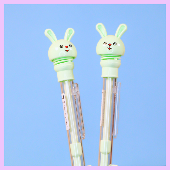 Green bunny mechanical pencil