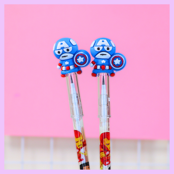 Captain America Avengers push pencil