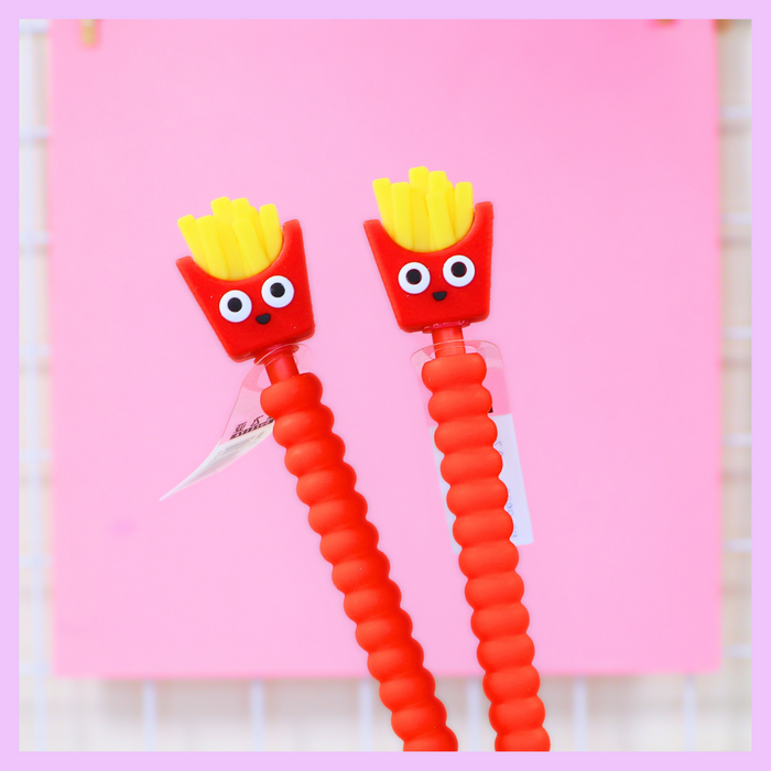 French fries-themed mechanical pencil