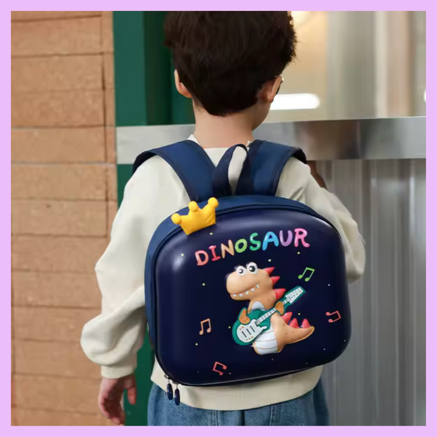 Dinosaur LED hard shell bag