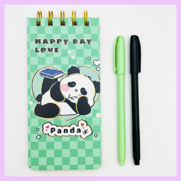 Cute Panda Notepad additional view