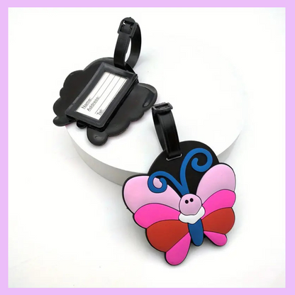 Butterfly Luggage Tag