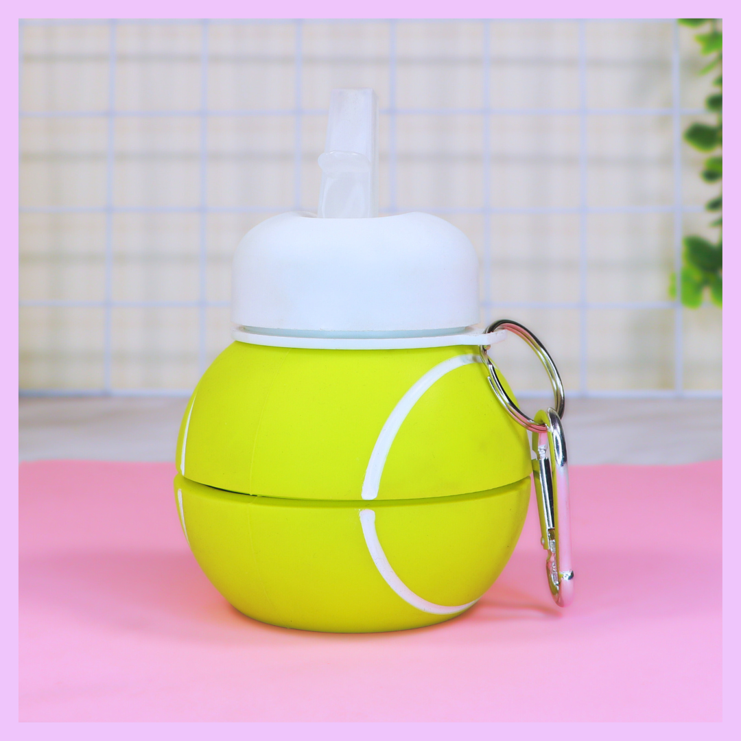 Silicone ball design water bottle