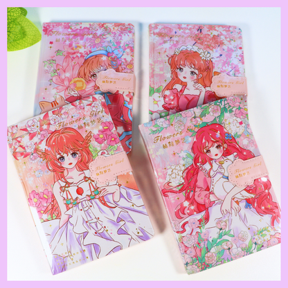 Kawaii Journal - Flower Girl Assorted Covers