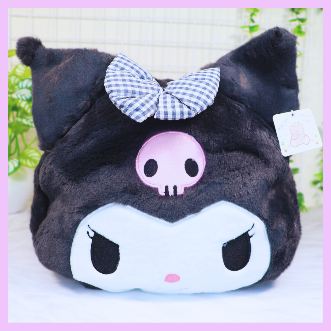 Kuromi furry sling bag alternate view