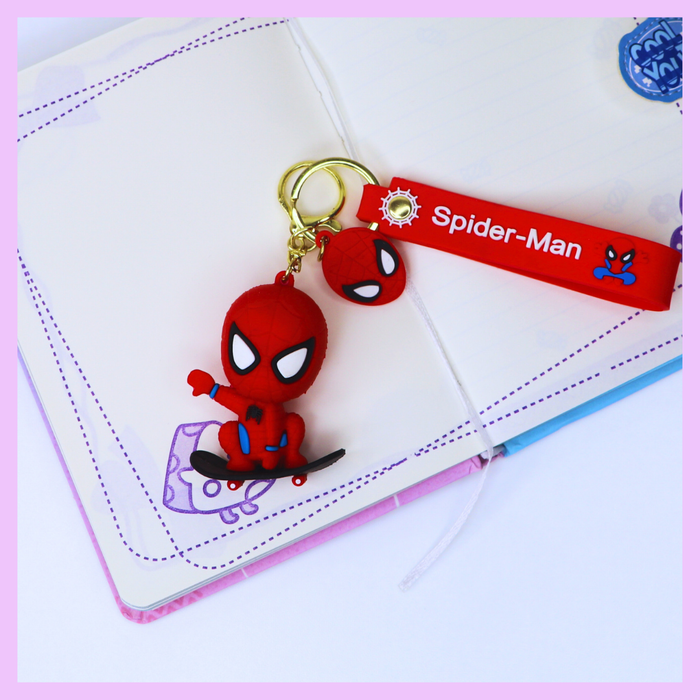 Spider-Man skate keychain design