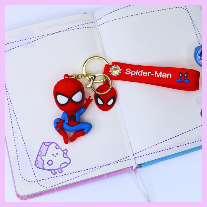 Jumping Spider-Man keychain design