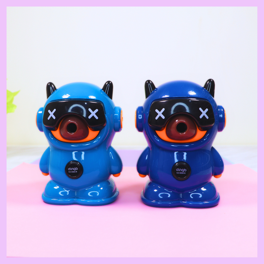 Small robo pencil sharpener for school stationery