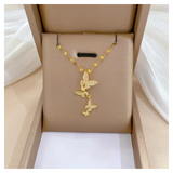 Anti Tarnish Necklace - Butterfly