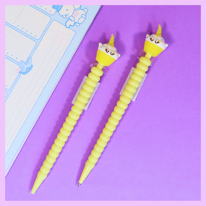 Cupcake mechanical pencil - detail view