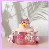 Plastic Bottle with Stickers