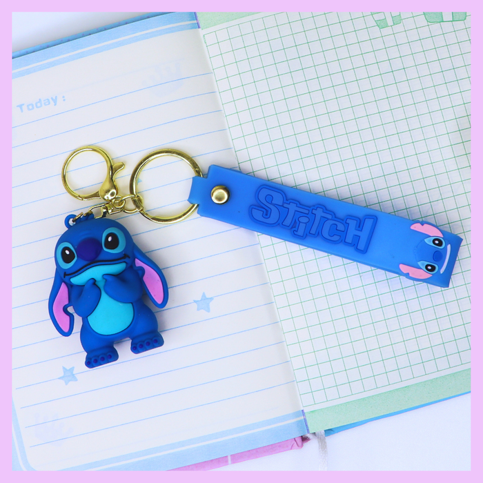 Cute Stitch character keychain