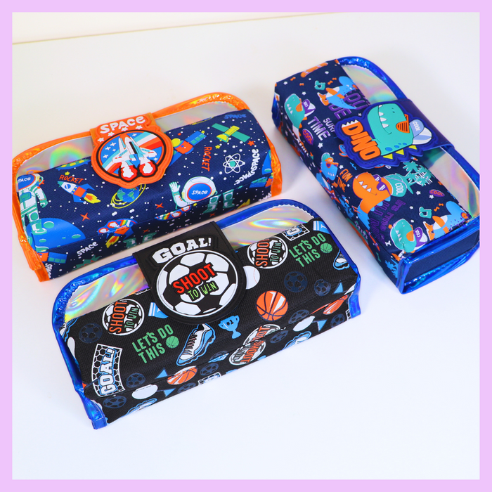 Vest-style pencil pouch design