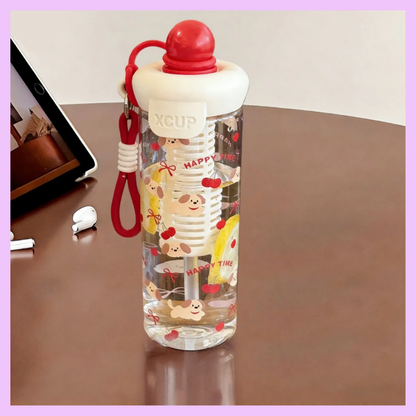 Kawaii XCUP water bottles with built in infuser