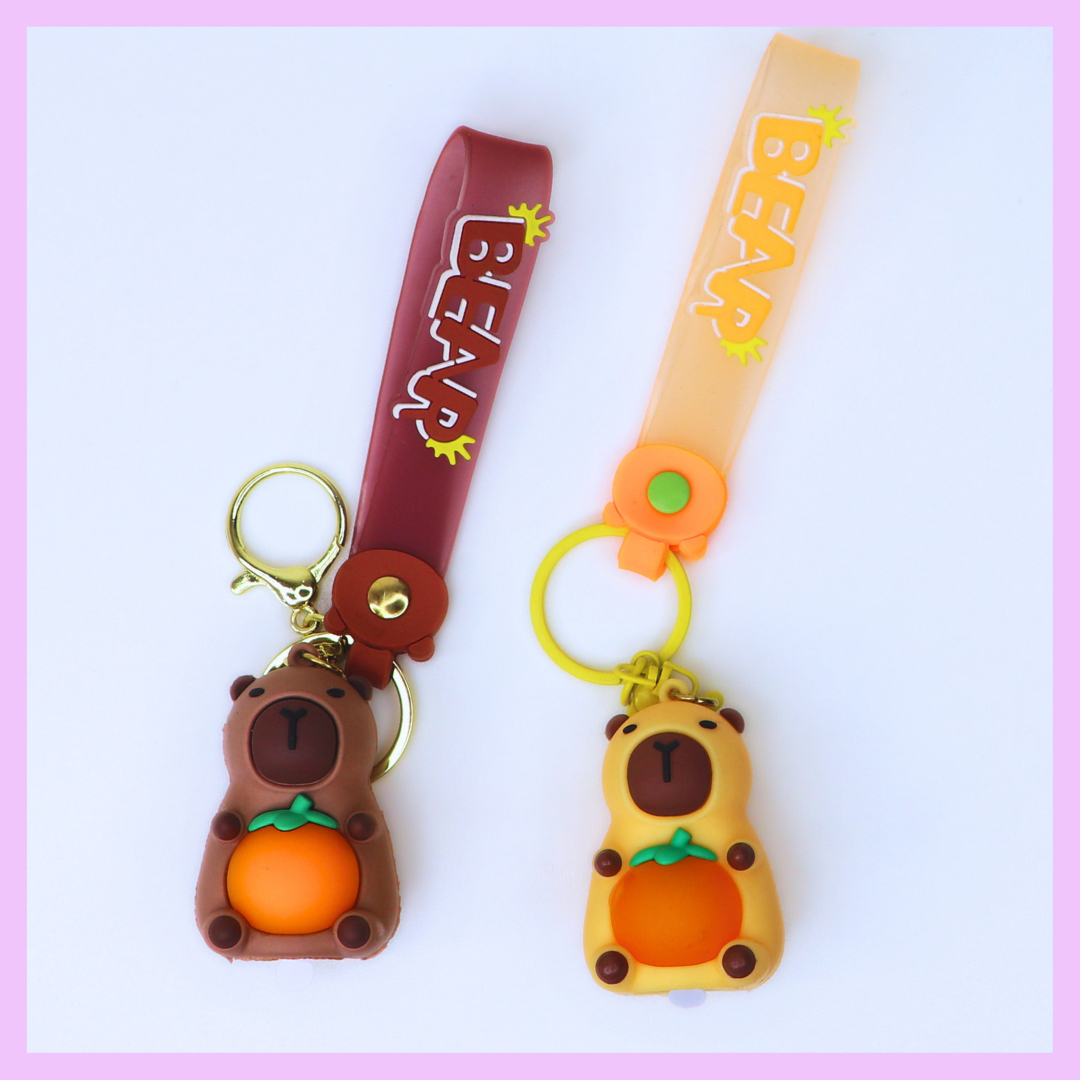 Cappy Bara Light Keychain detail