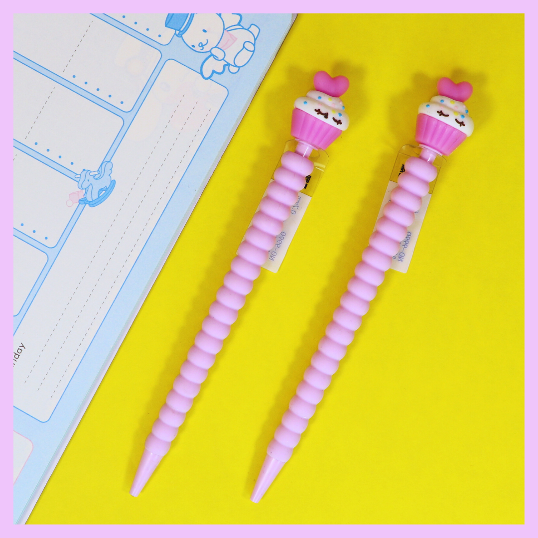 Cupcake mechanical pencil - additional angle