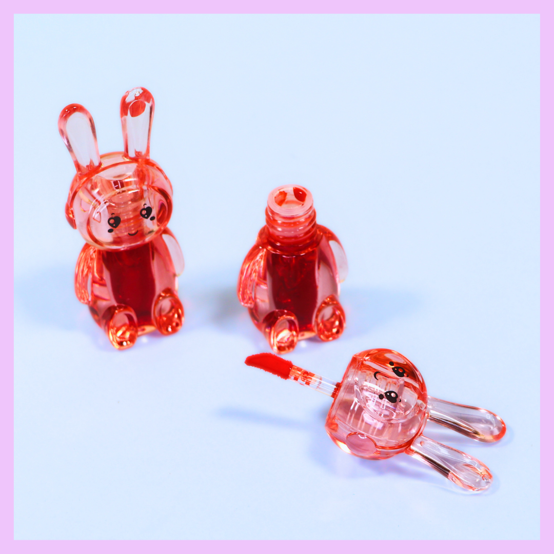 Cute bunny lip tint beauty product