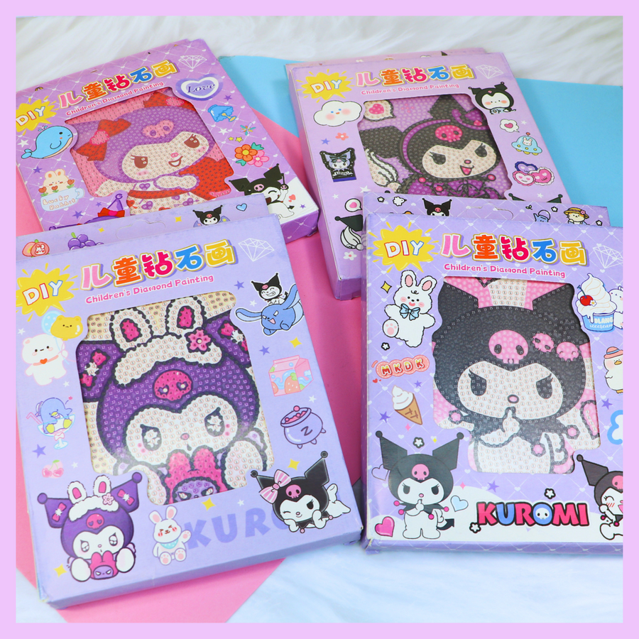 Sanrio DIY diamond painting kit - Kuromi