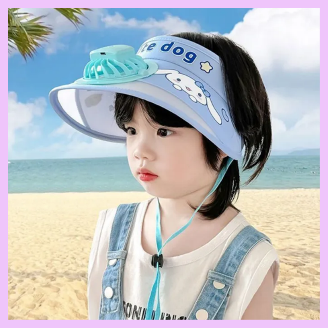 Summer Fan Cap