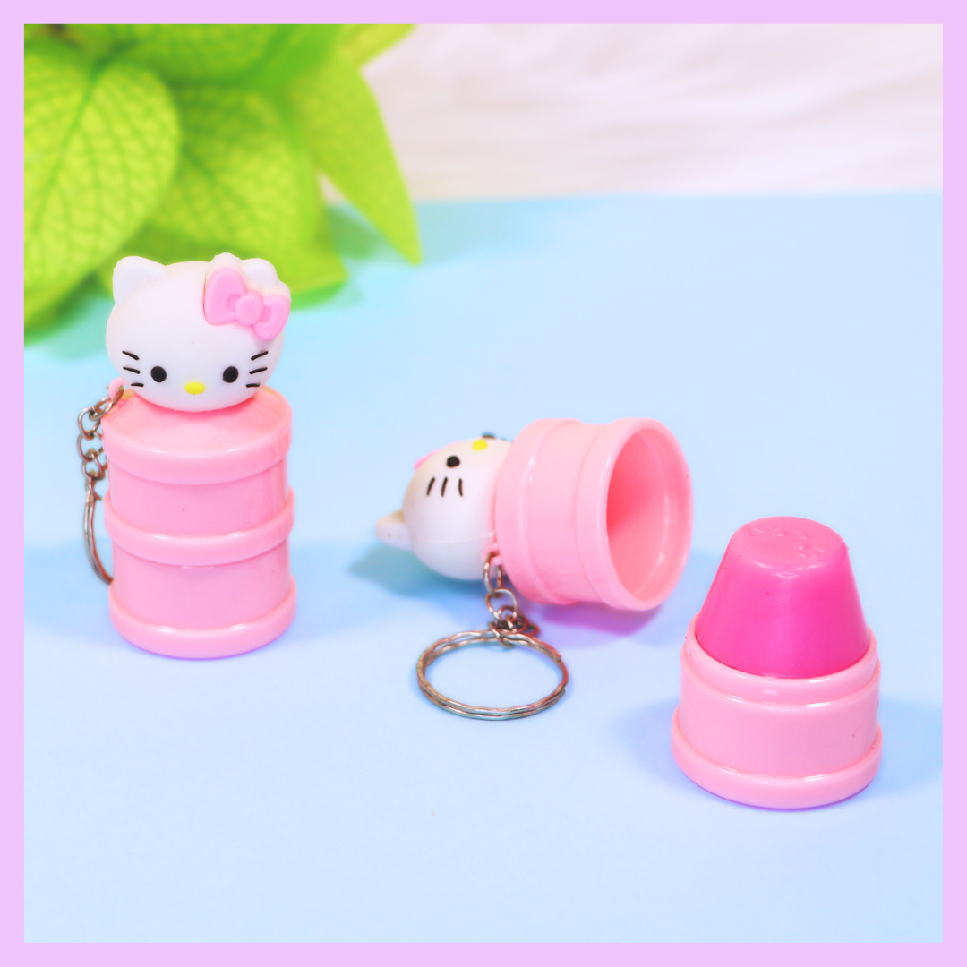 Hello Kitty lip balm alternate packaging design