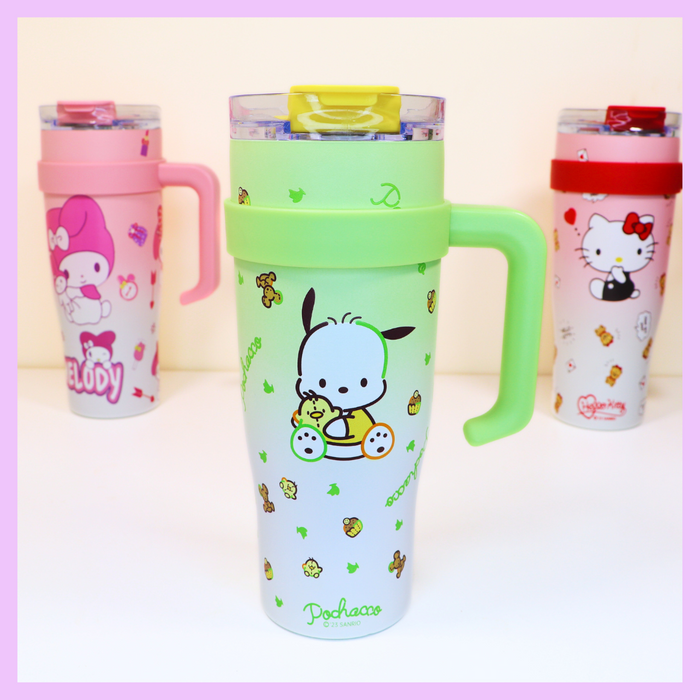 Pochacco Sanrio stainless steel tumbler