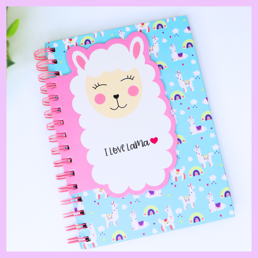 Llama A5 spiral diary