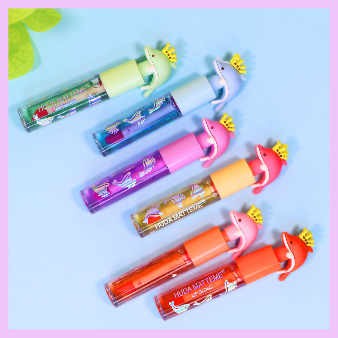 Dolphin-shaped lip gloss alternate design