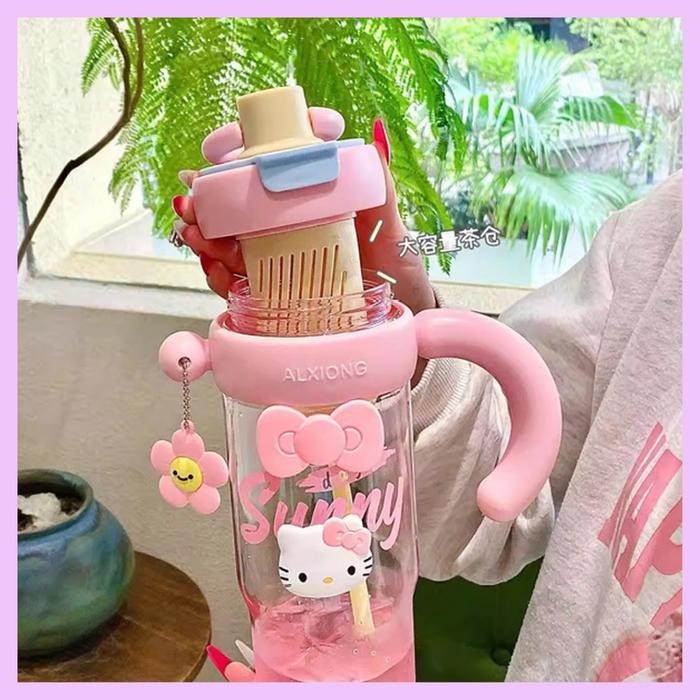 Luxury Tumbler with Accessories ALXIONG 1200ml_Pink