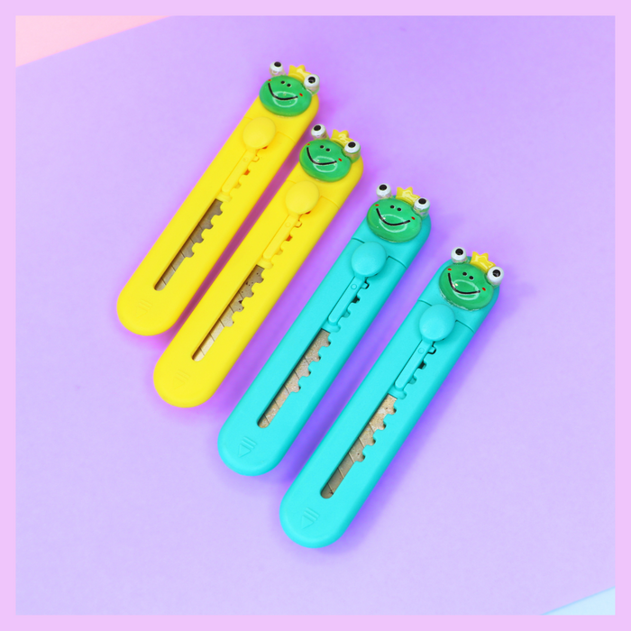 Fancy frog paper cutter - alternate view