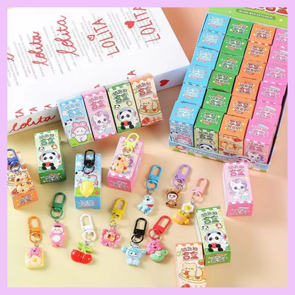 Cute mini blindbox charm keychains_2