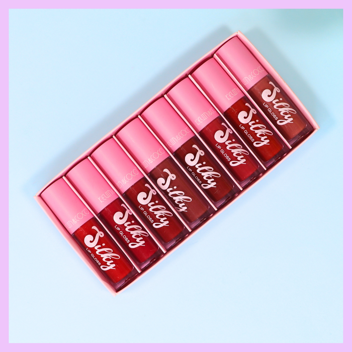 Silky glossy lip makeup from Kevin and Coco