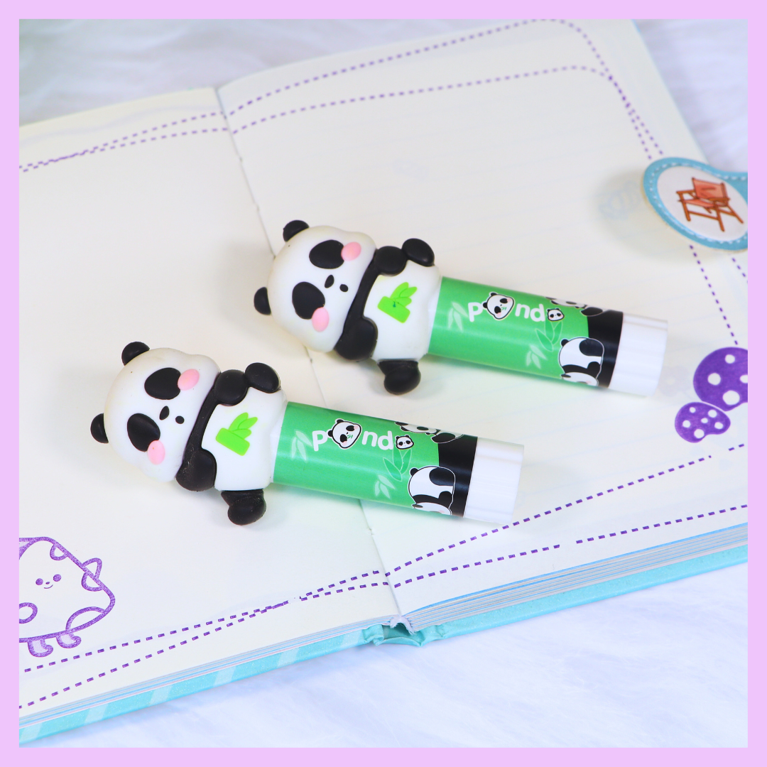 Panda Glue Stick -Black and Green