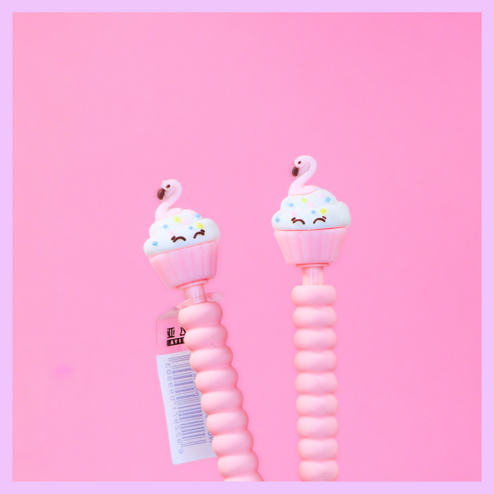 Cupcake mechanical pencil in pink