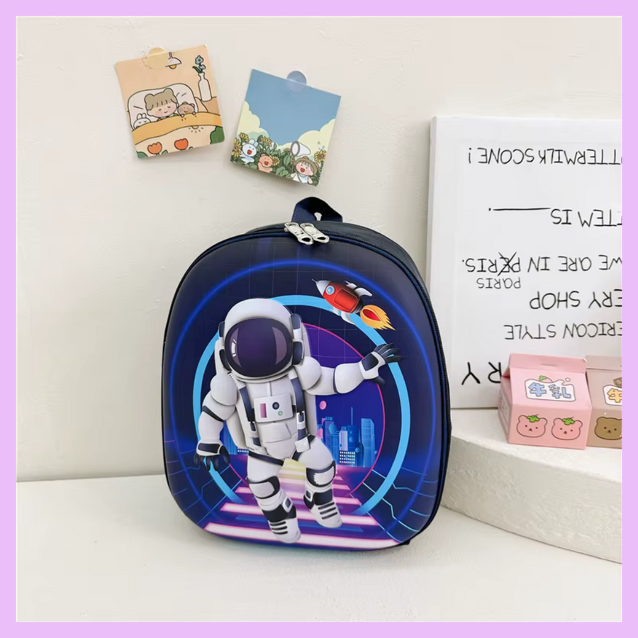 Space astronaut 3D hard shell bag for kids