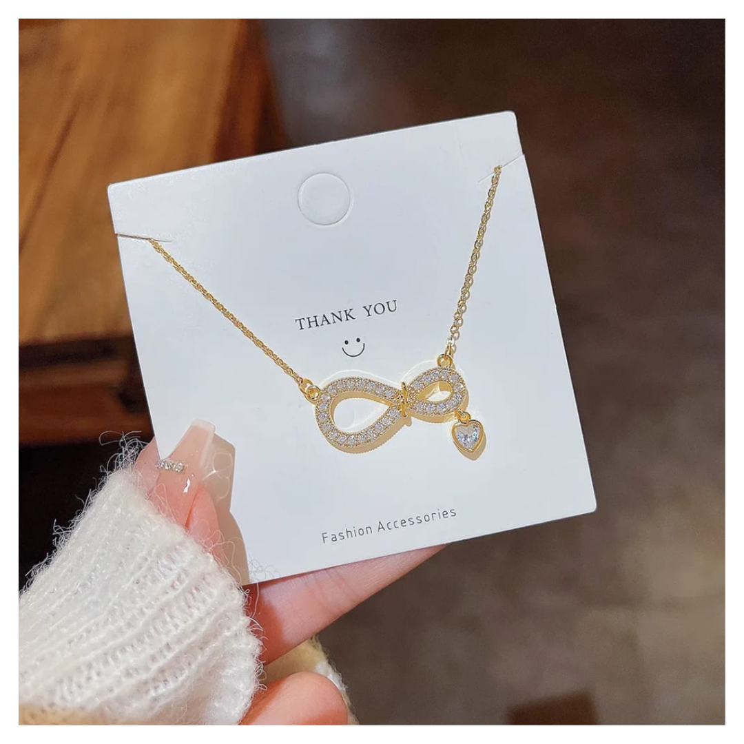 Infinite Love anti tarnish necklace
