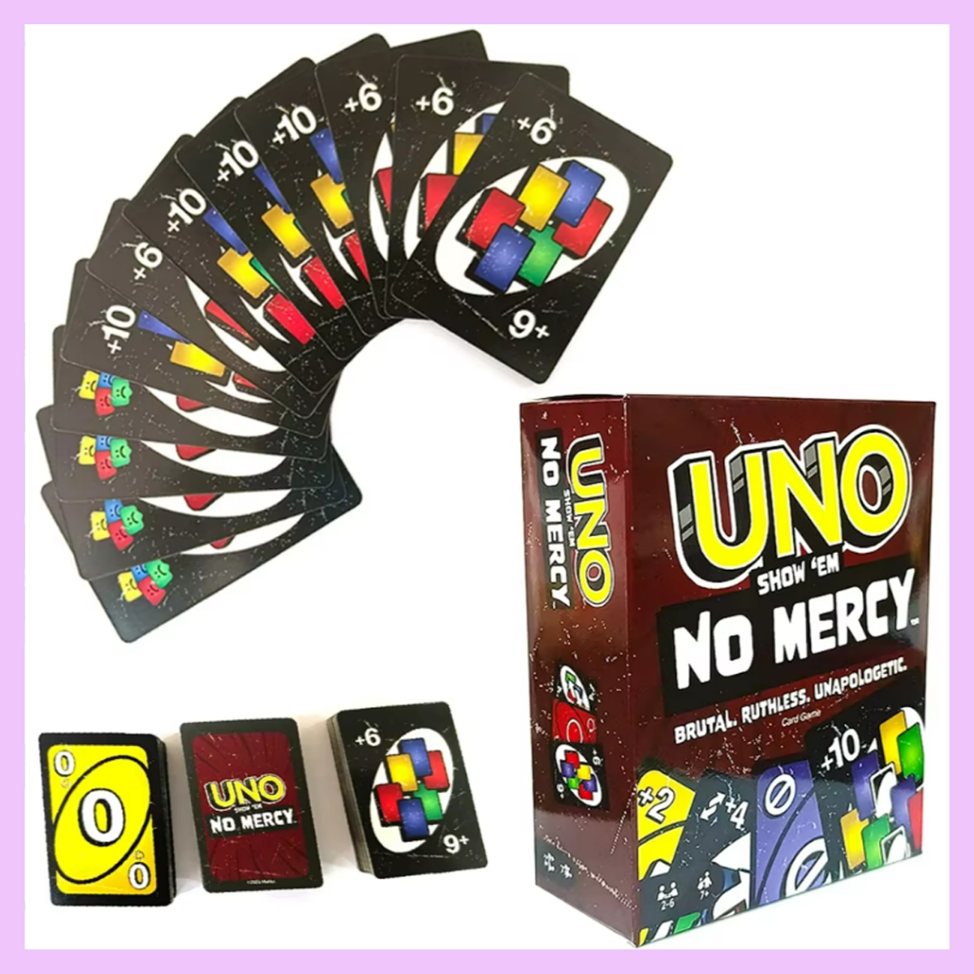 UNO No Mercy playing cards
