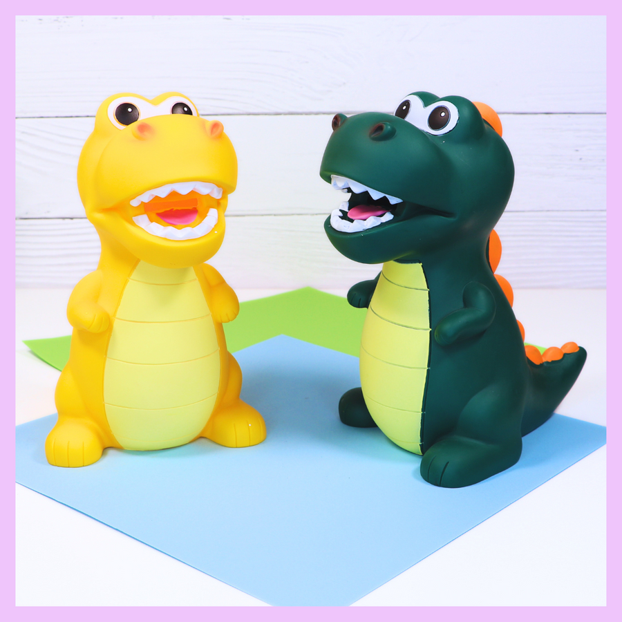 Dinosaur piggy bank for kids savings