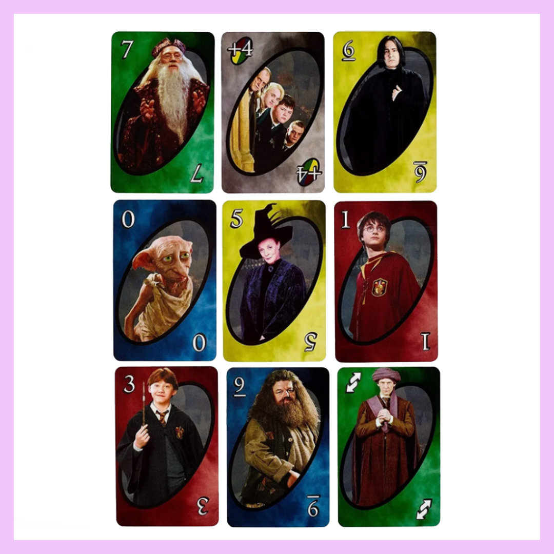 UNO Harry Potter Edition cards