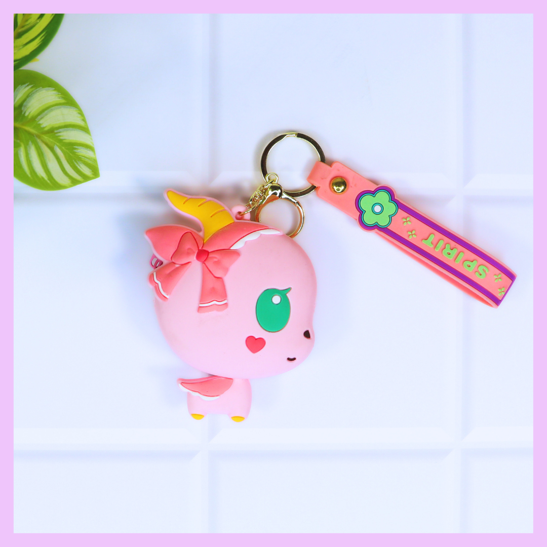 Pink silicone fish coin pouch