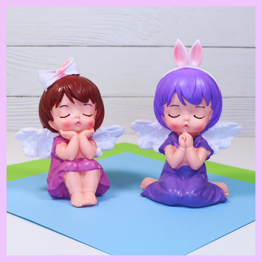 Angel-themed piggy bank for saving coins