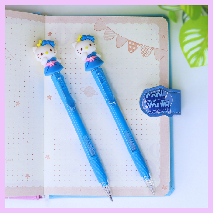 Blue Hello Kitty mechanical pencil