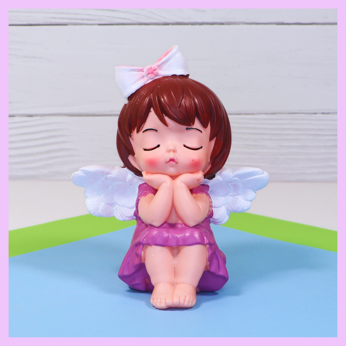 Pink angel piggy bank