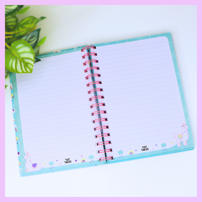 Llama diary page detail